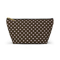 Brown Polka Dot mini bag
