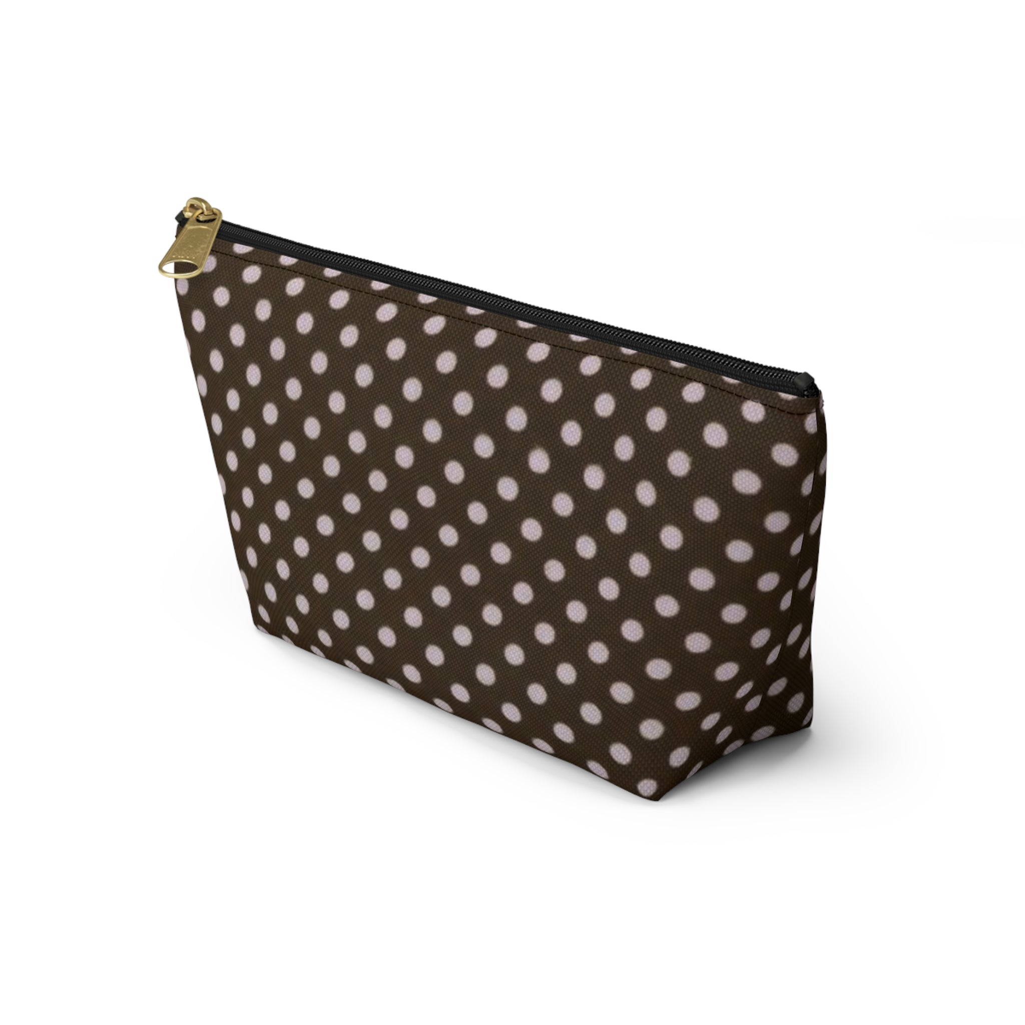 Brown Polka Dot mini bag