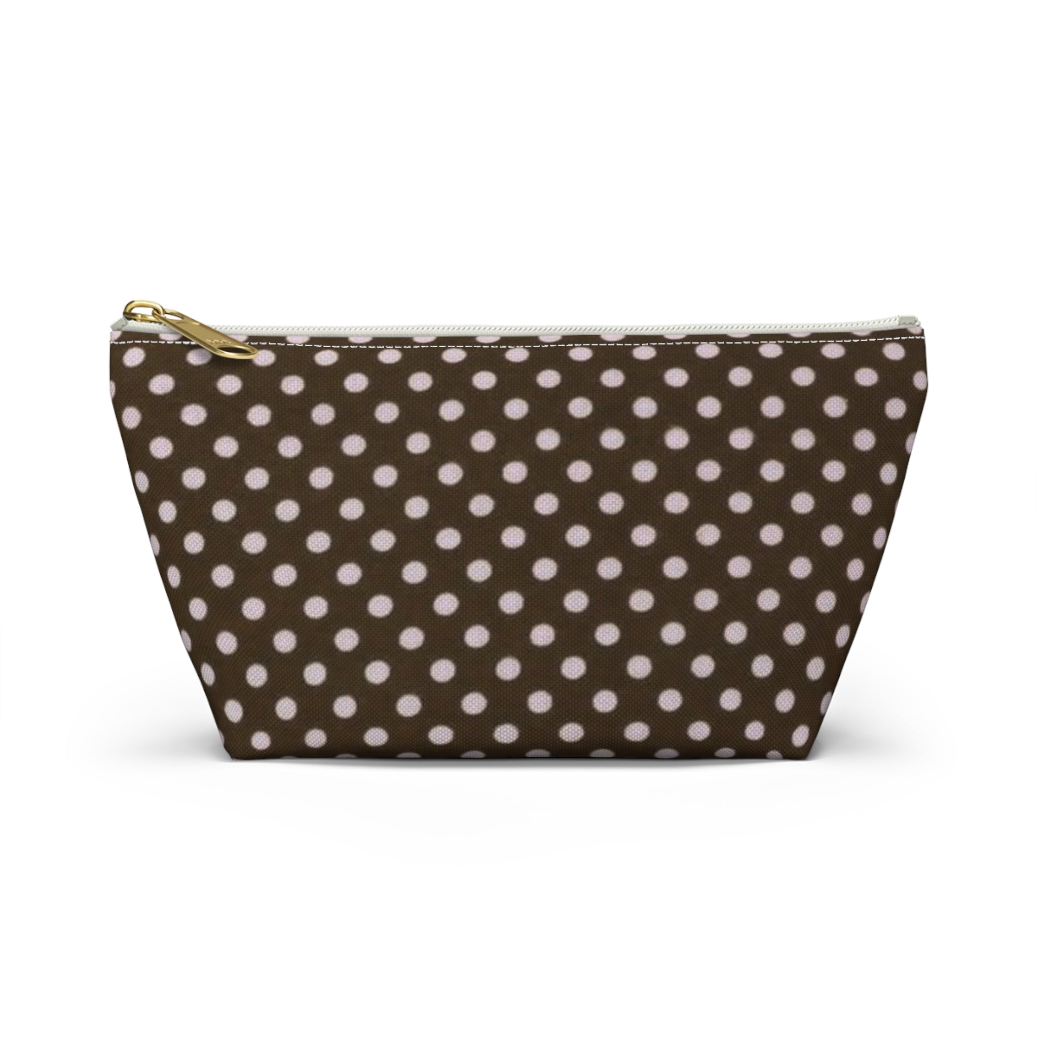 Brown Polka Dot mini bag